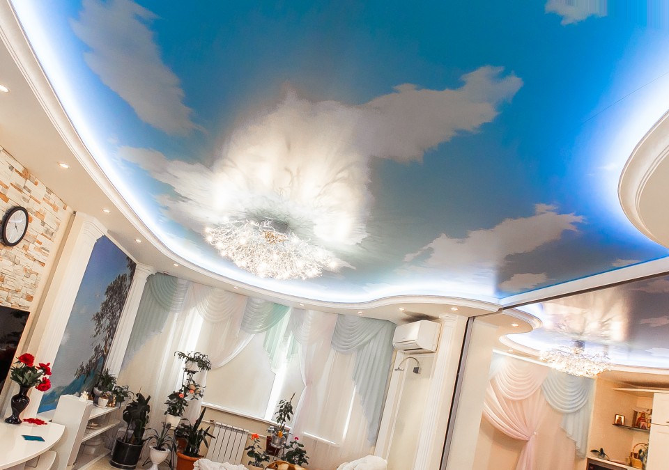 Заказать потолок с фотопечатью в г. Борисоглебск